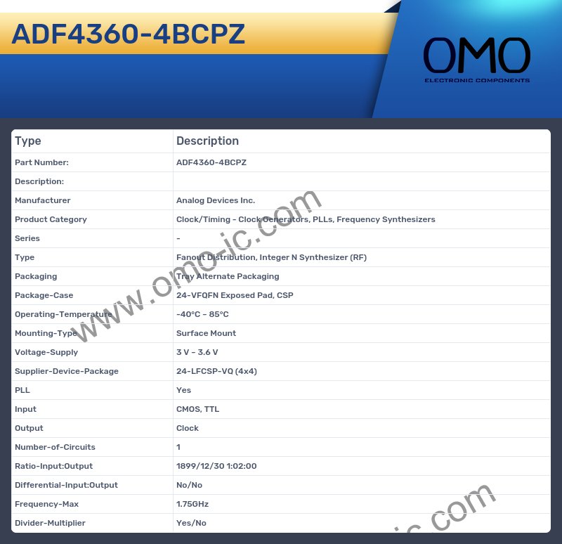 ADF4360-4BCPZ