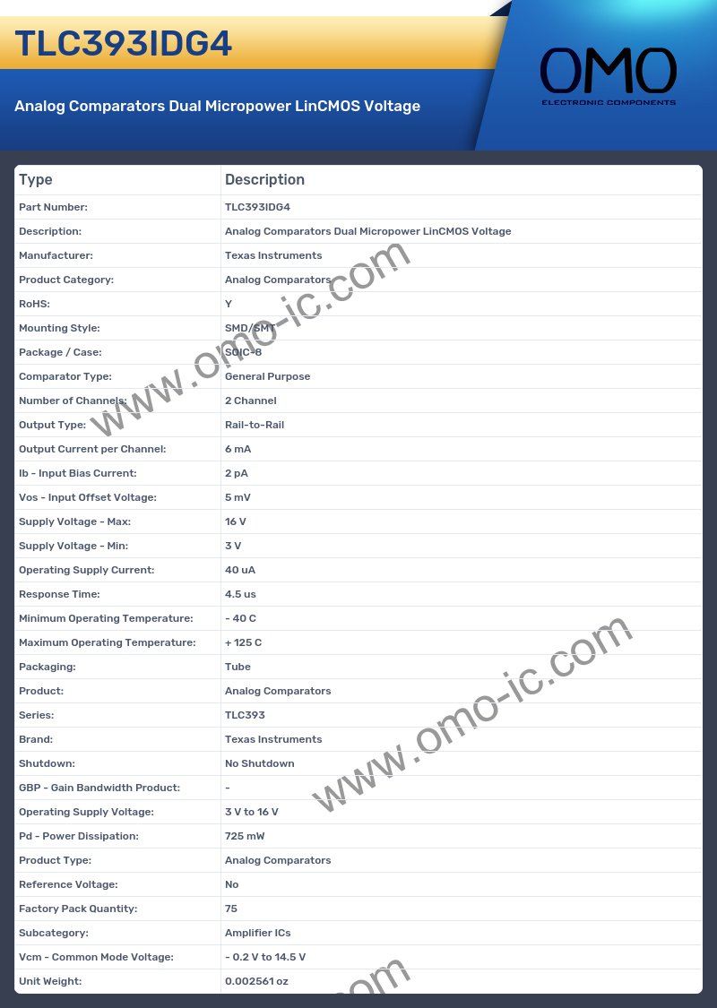 TLC393IDG4