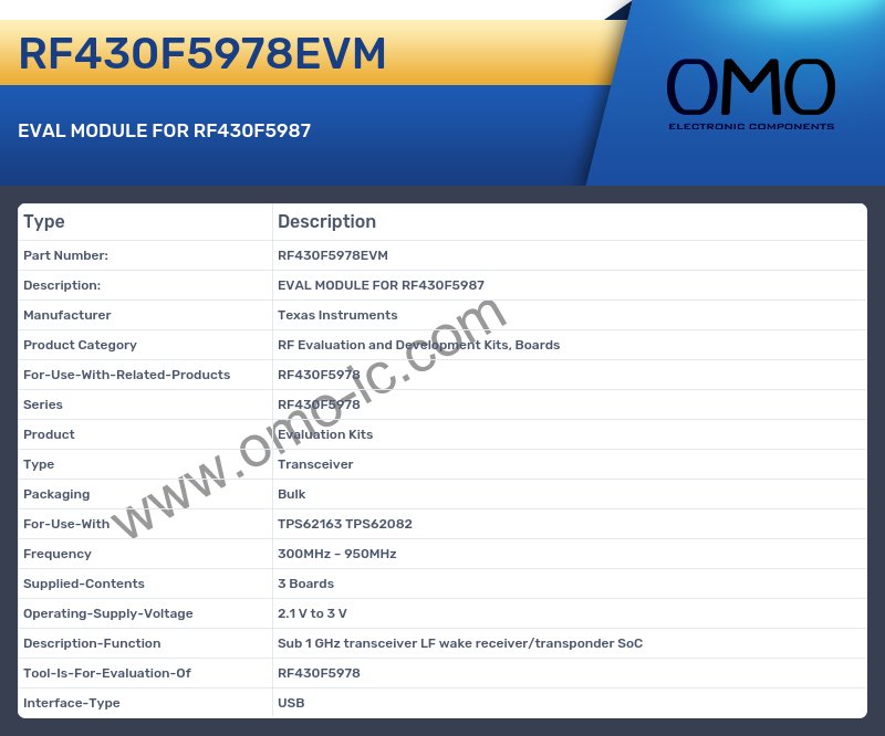 RF430F5978EVM
