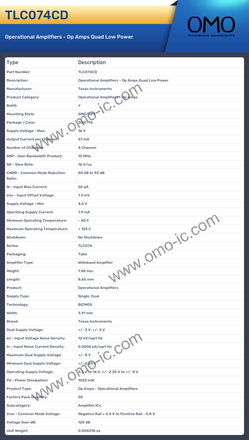 TLC074CD