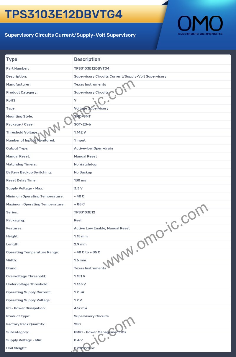 TPS3103E12DBVTG4