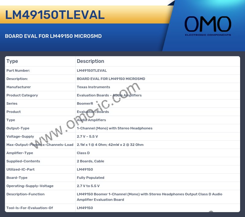 LM49150TLEVAL