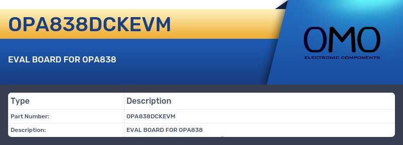 OPA838DCKEVM