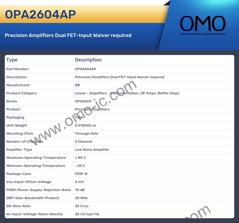 OPA2604AP