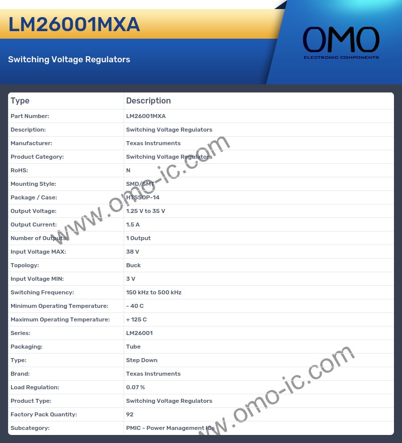 LM26001MXA