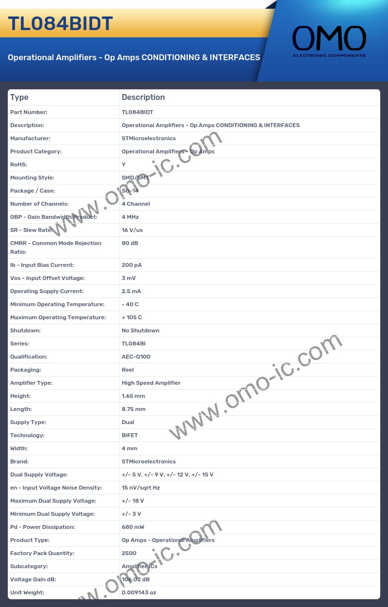 TL084BIDT