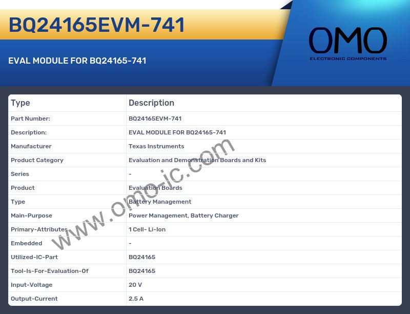 BQ24165EVM-741