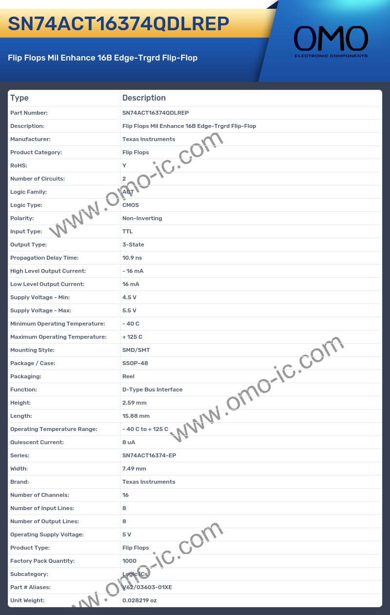 SN74ACT16374QDLREP