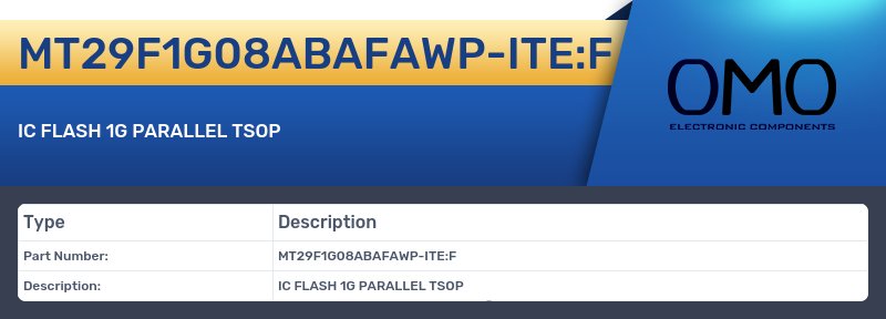 MT29F1G08ABAFAWP-ITE:F