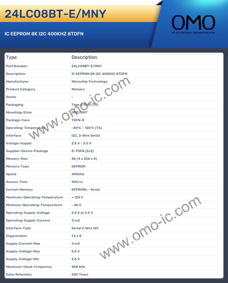 24LC08BT-E/MNY