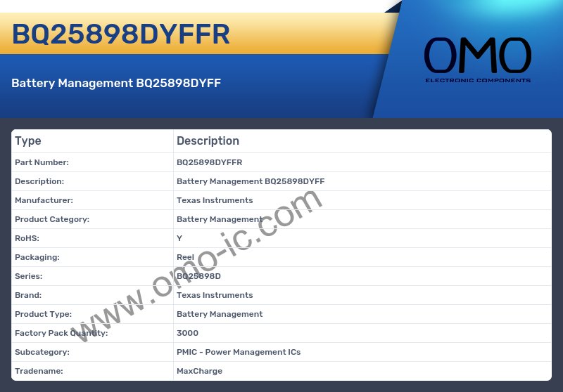 BQ25898DYFFR