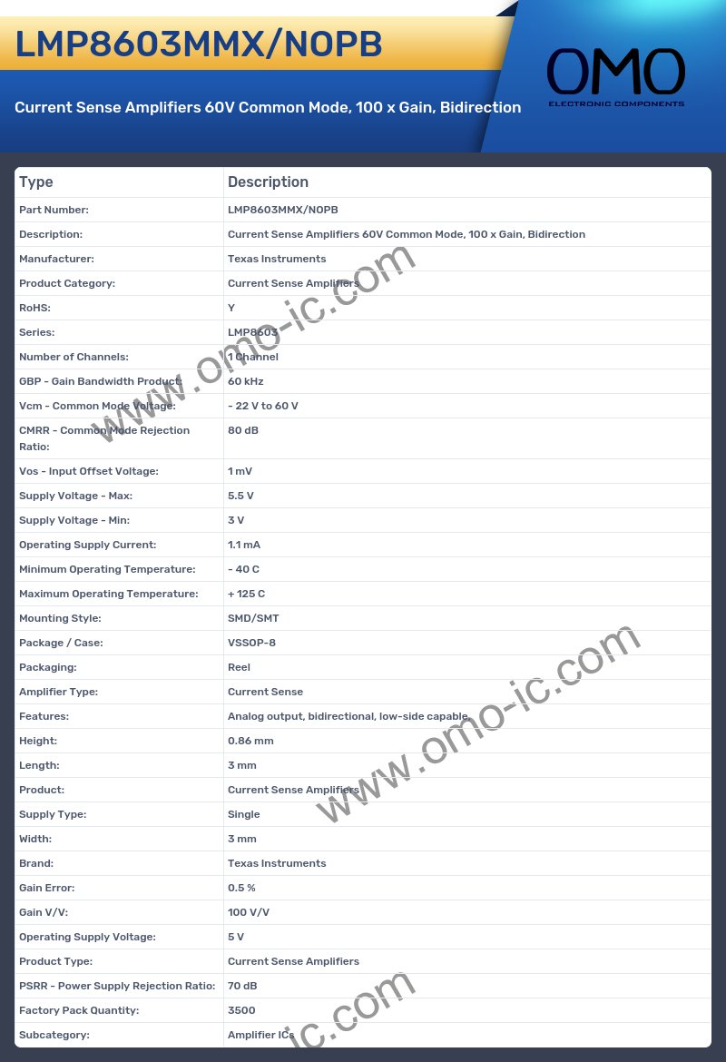 LMP8603MMX/NOPB