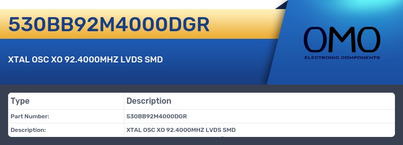 530BB92M4000DGR