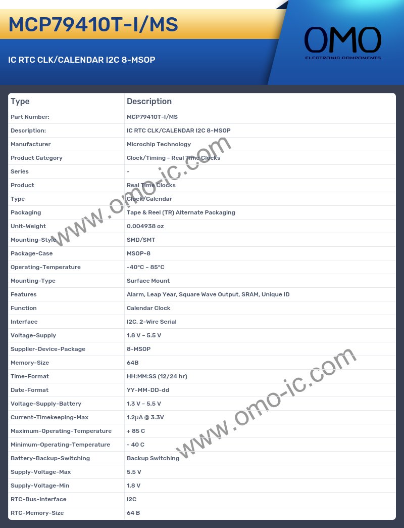 MCP79410T-I/MS