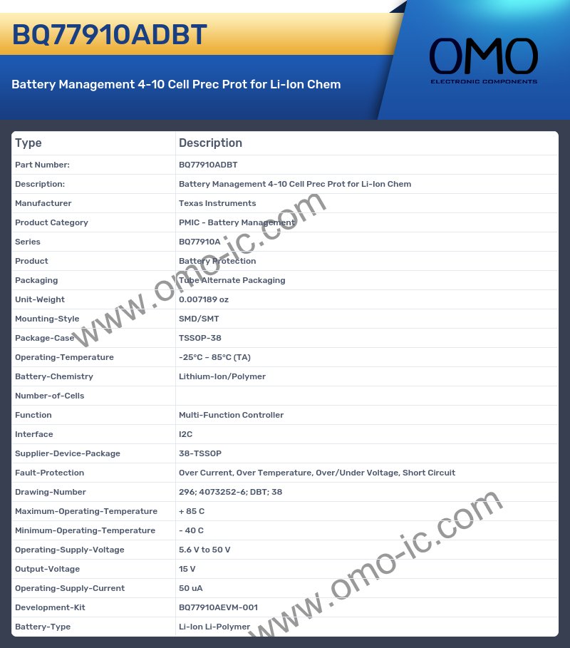 BQ77910ADBT