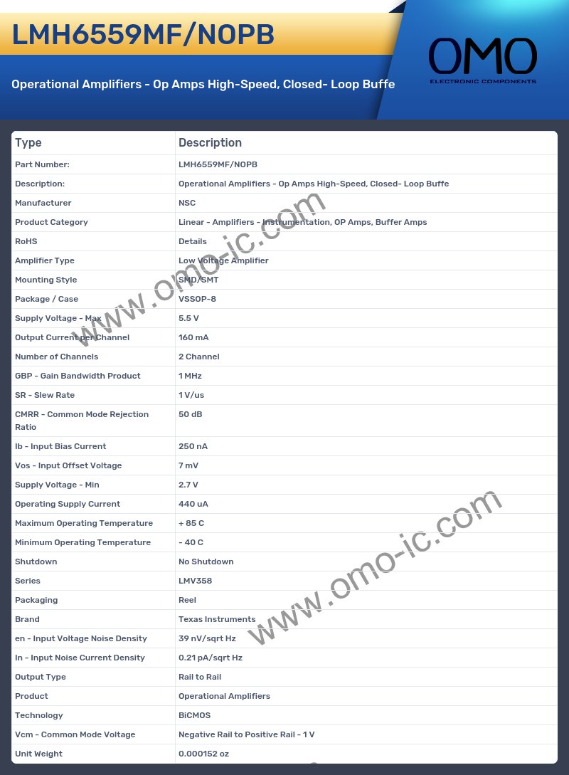 LMH6559MF/NOPB