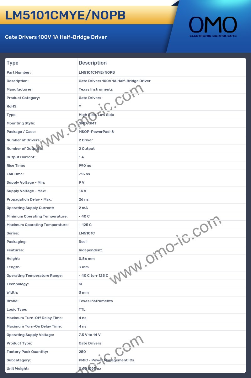 LM5101CMYE/NOPB
