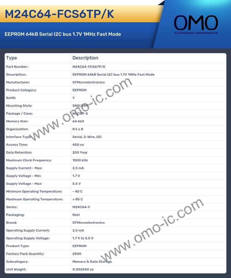 M24C64-FCS6TP/K