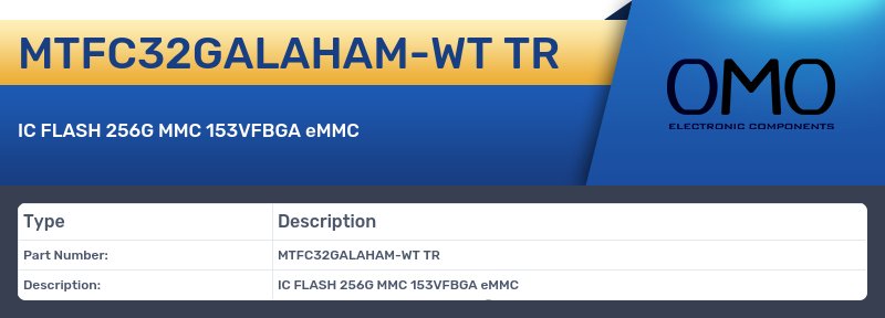 MTFC32GALAHAM-WT TR