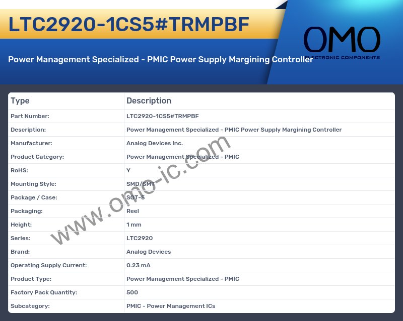 LTC2920-1CS5#TRMPBF