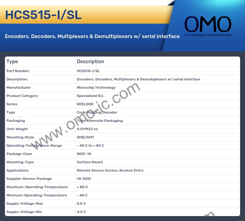 HCS515-I/SL