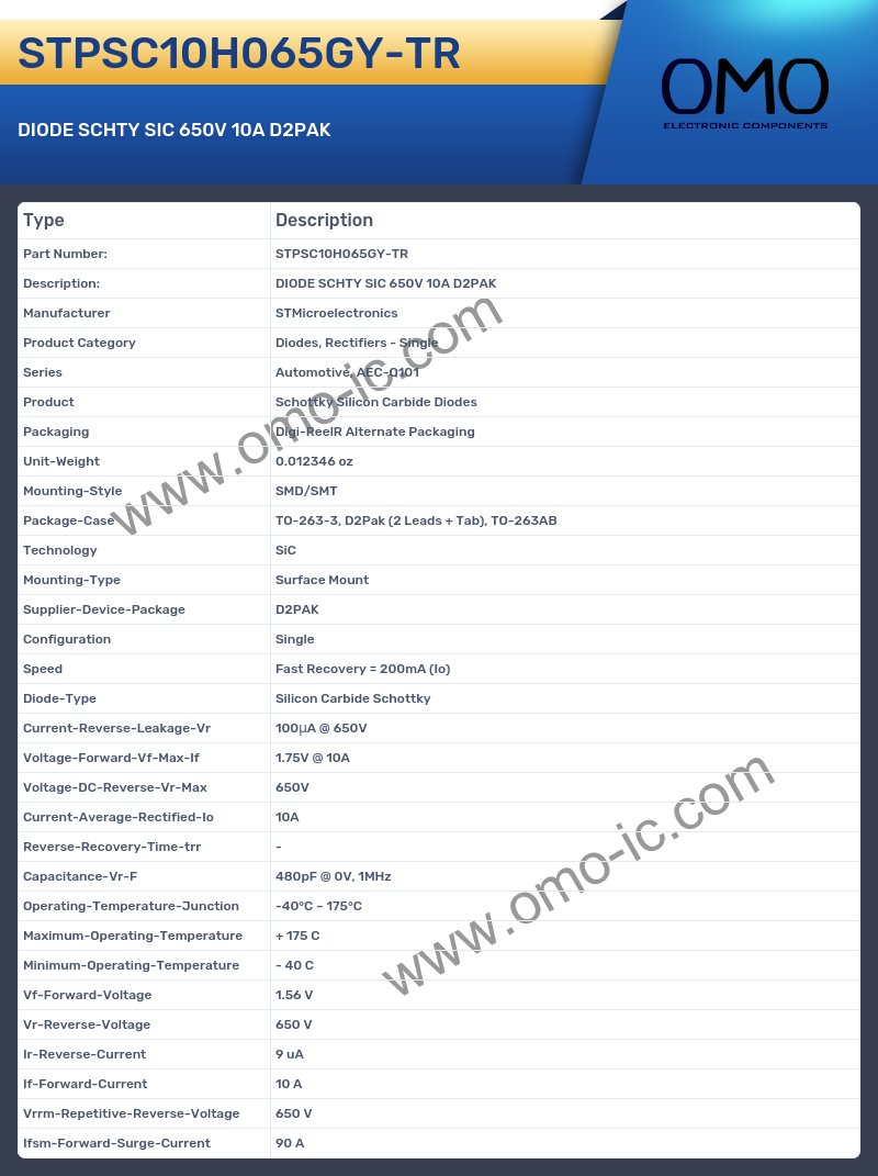 STPSC10H065GY-TR