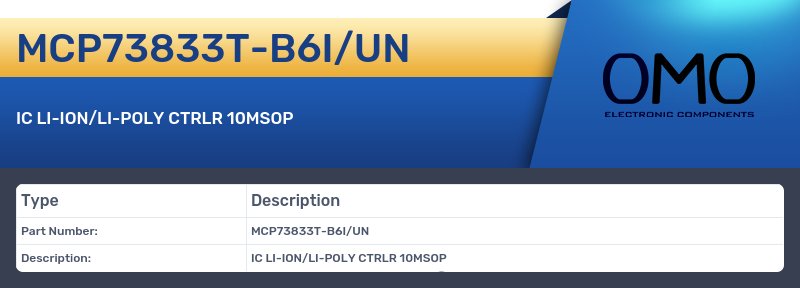 MCP73833T-B6I/UN