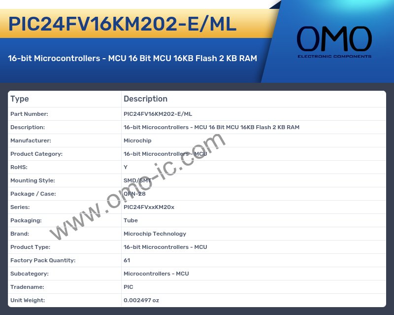 PIC24FV16KM202-E/ML