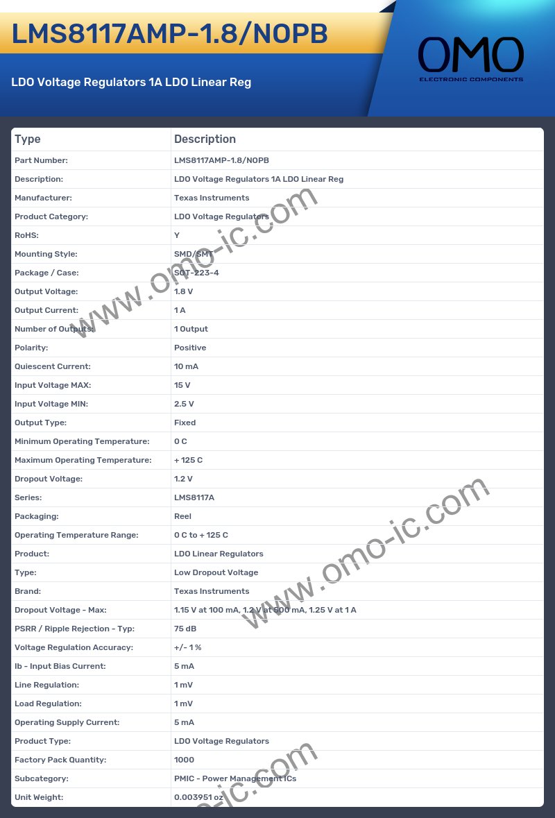 LMS8117AMP-1.8/NOPB