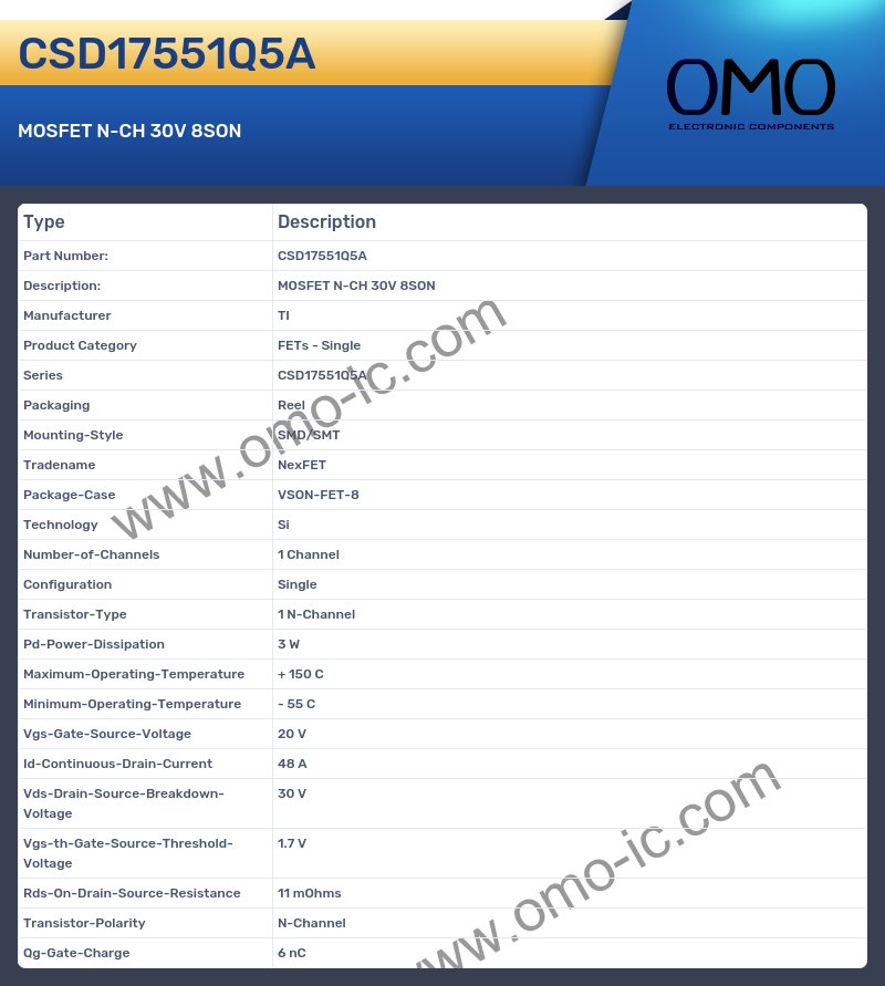CSD17551Q5A