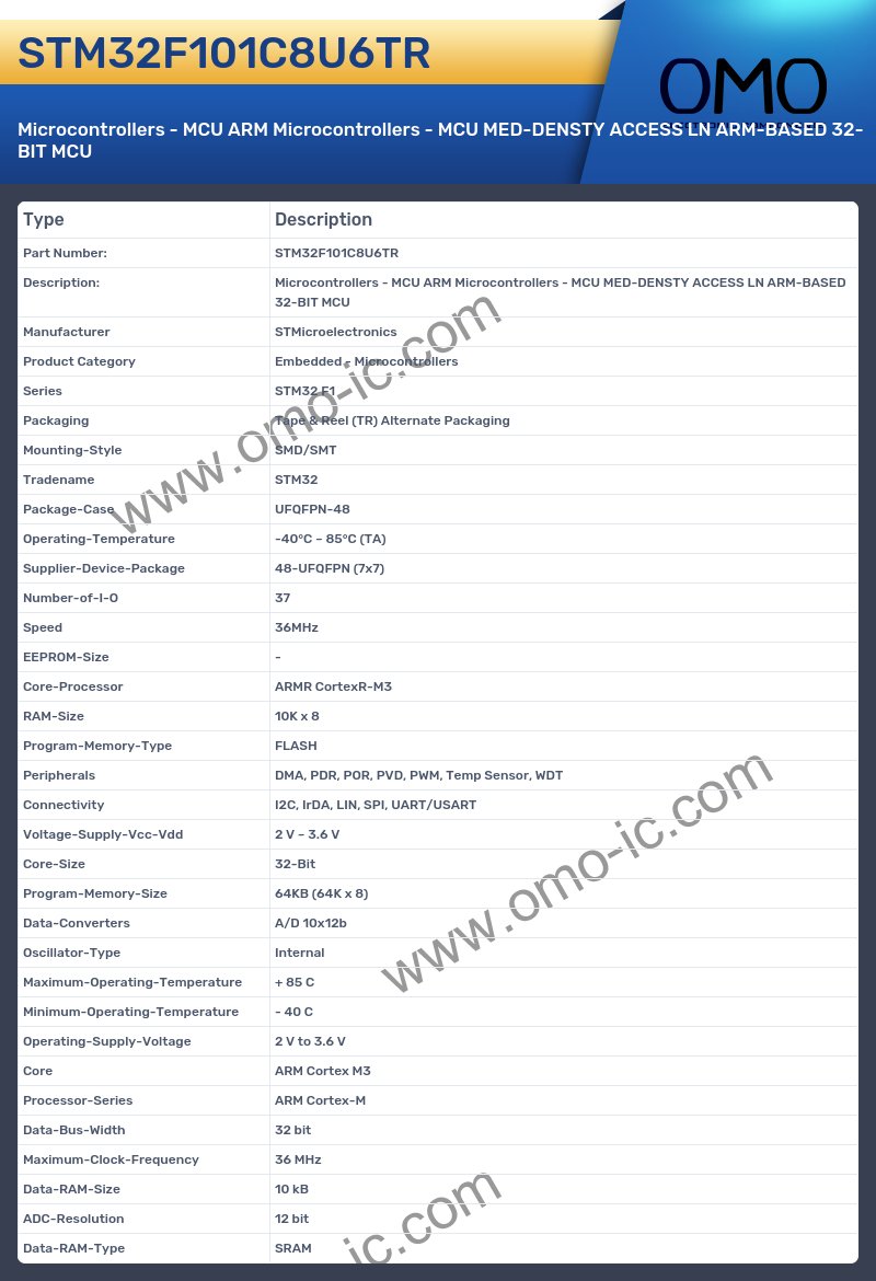 STM32F101C8U6TR