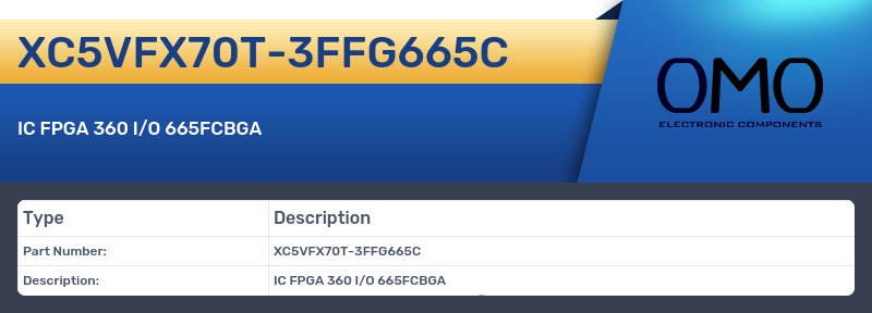 XC5VFX70T-3FFG665C