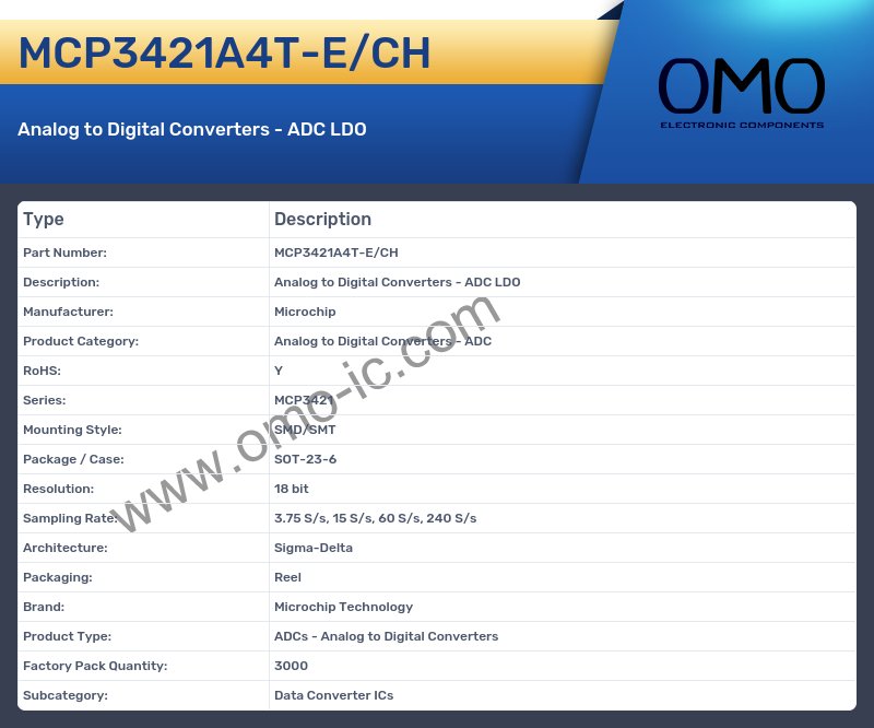 MCP3421A4T-E/CH