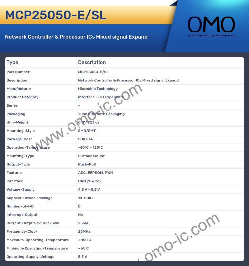 MCP25050-E/SL