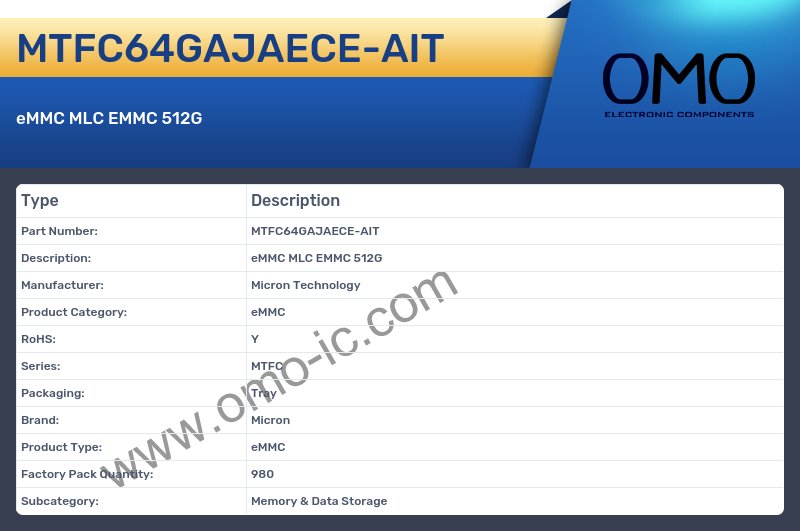 MTFC64GAJAECE-AIT