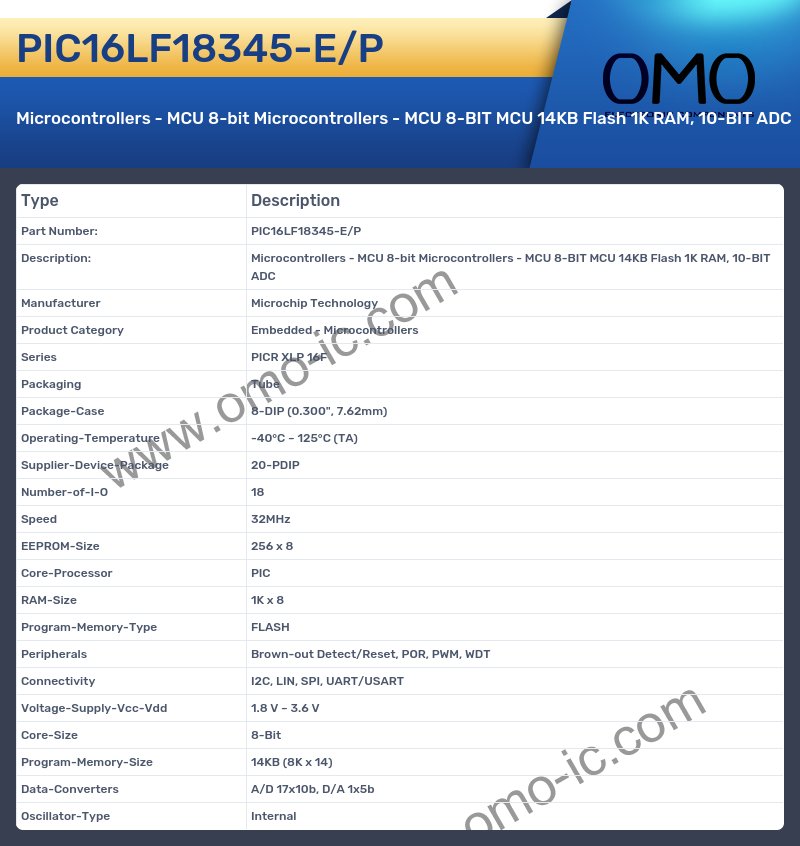 PIC16LF18345-E/P