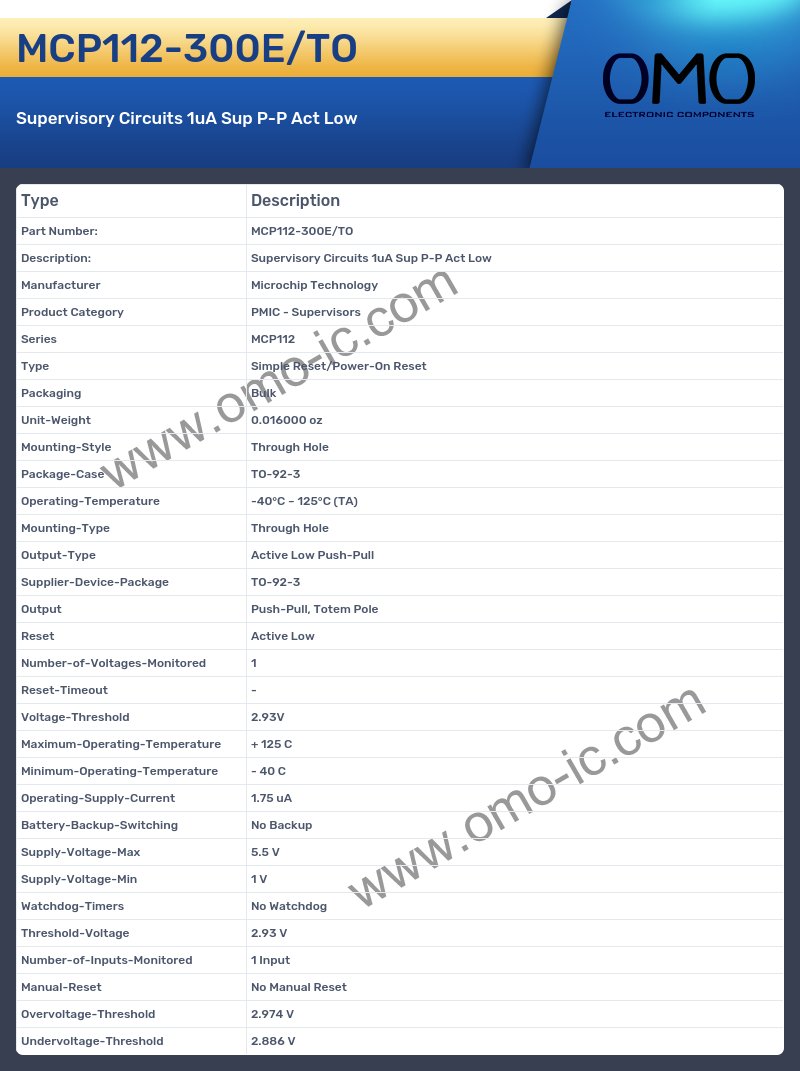 MCP112-300E/TO