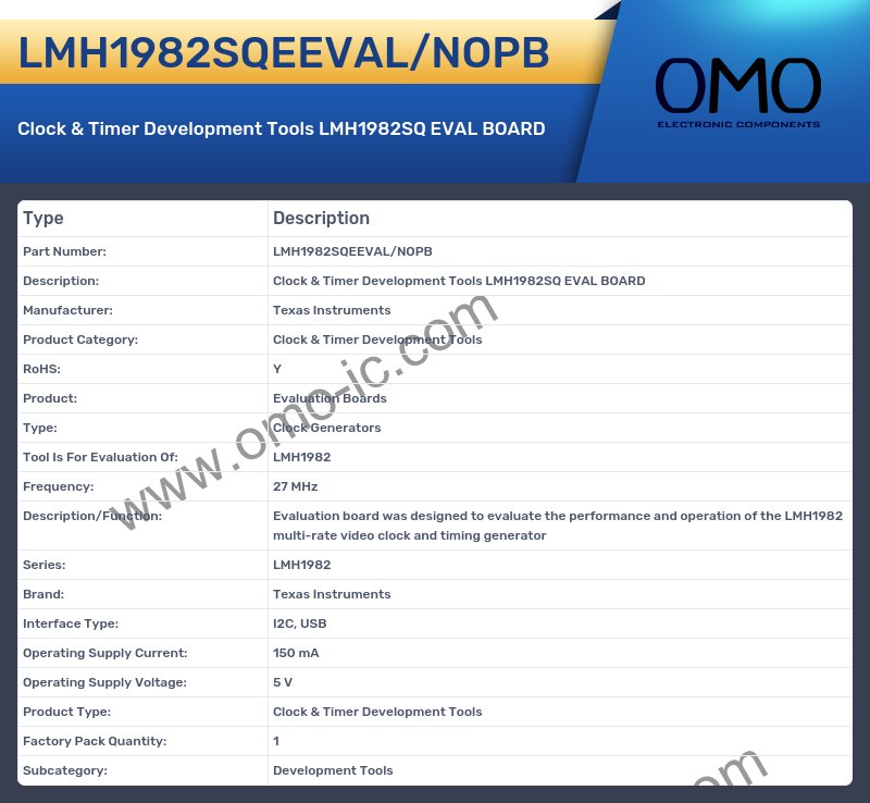 LMH1982SQEEVAL/NOPB