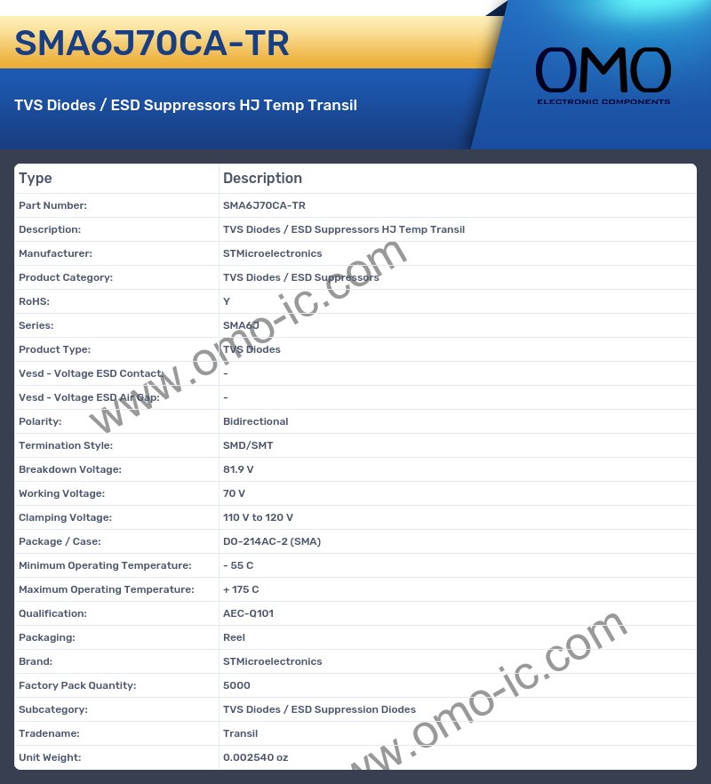 SMA6J70CA-TR