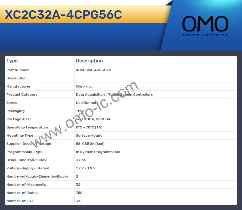 XC2C32A-4CPG56C