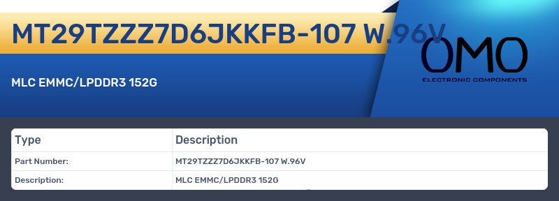 MT29TZZZ7D6JKKFB-107 W.96V