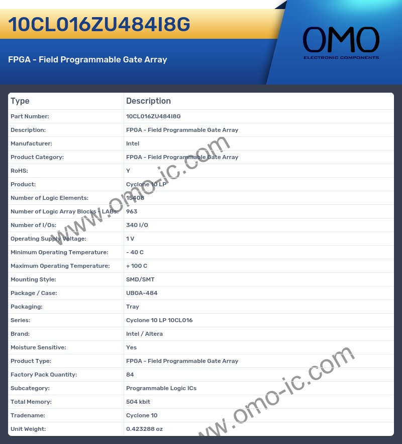 10CL016ZU484I8G