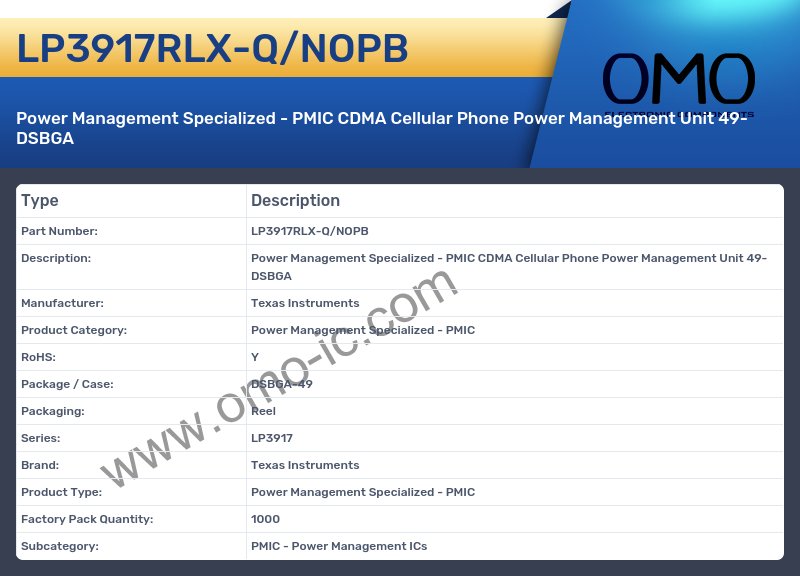 LP3917RLX-Q/NOPB