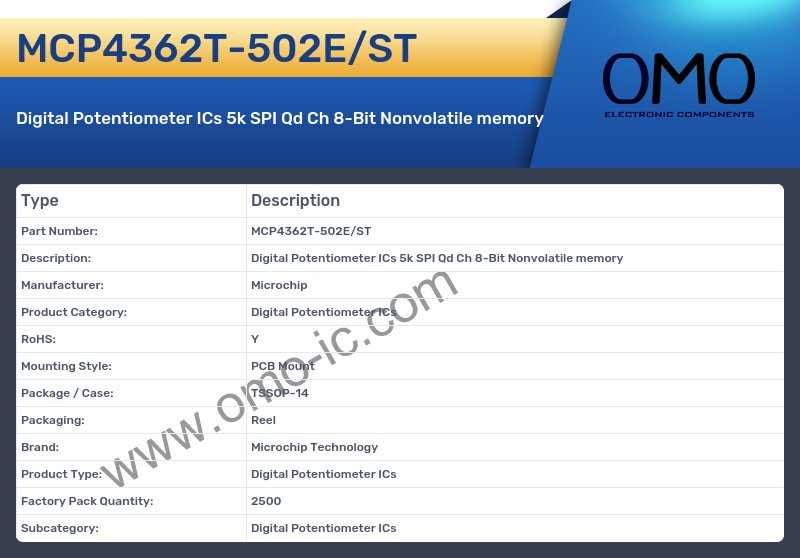 MCP4362T-502E/ST