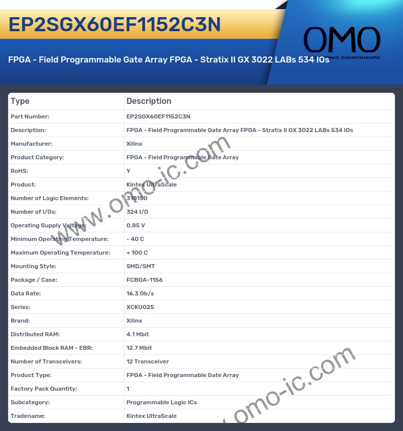 EP2SGX60EF1152C3N