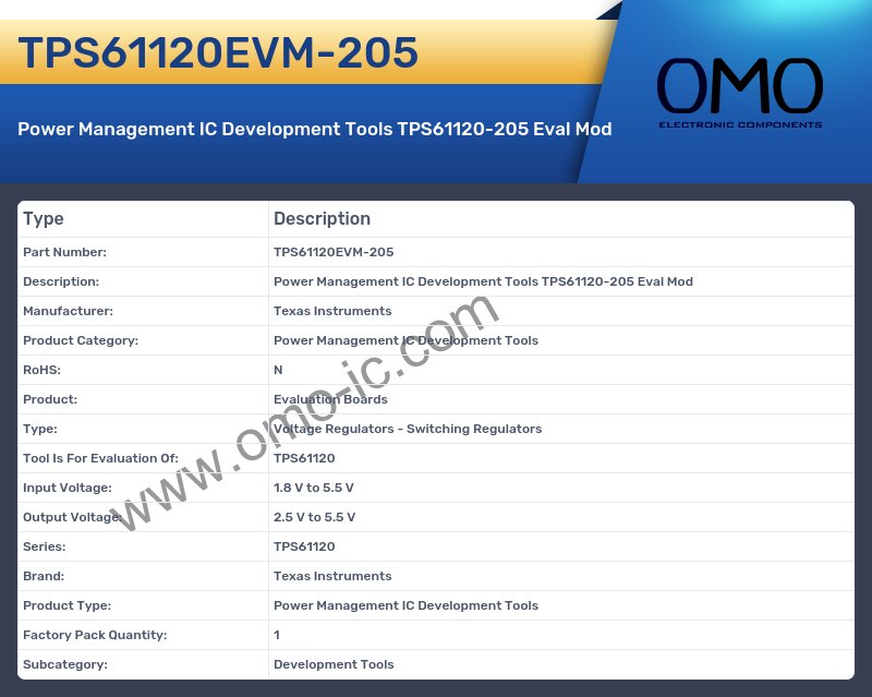 TPS61120EVM-205