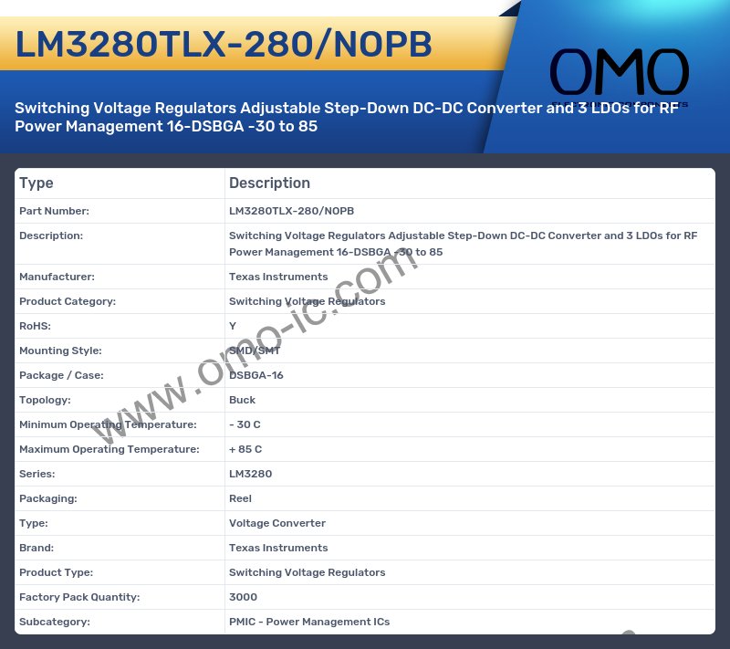 LM3280TLX-280/NOPB
