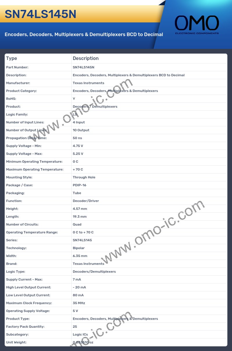 SN74LS145N