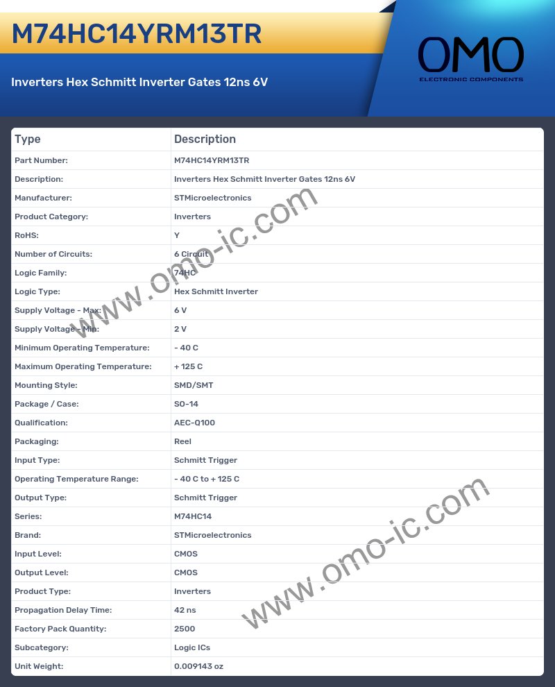 M74HC14YRM13TR