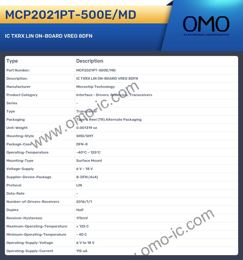 MCP2021PT-500E/MD